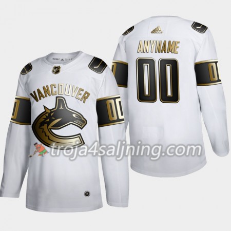 Vancouver Canucks tröja Customized 2019-2020 Adidas Golden Edition Vit Authentic - NHL Tröjor Herr Vancouver Canucks tröja Customized 2019-2020 Adidas Golden Edition Vit Authentic - NHL Tröjor Herr